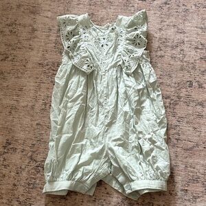 Stella McCartney Baby Girl Soft Green Romper